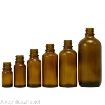 Barna folyadéküveg 20 ml