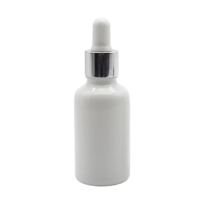 Fehér üveg, pipettás kupakkal 30 ml