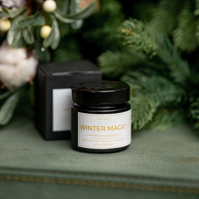 Winter Magic - aromaterápiás szójagyertya