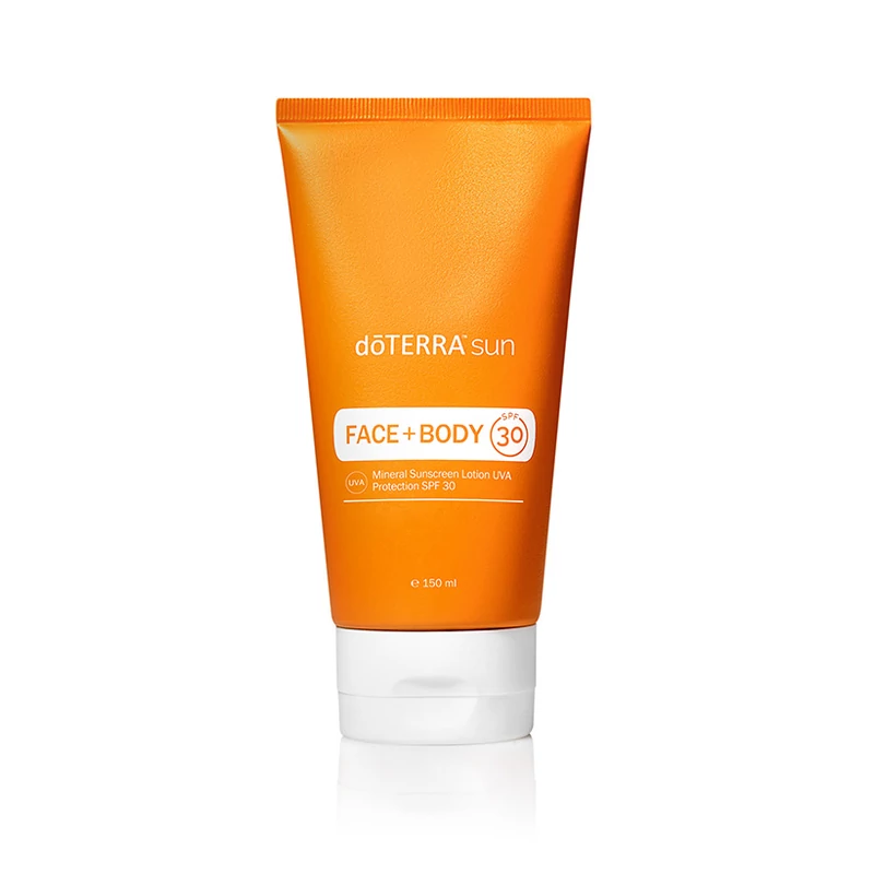 dōTERRA™ sun face + body / ásványi fényvédő napozókrém arcra és testre SPF30