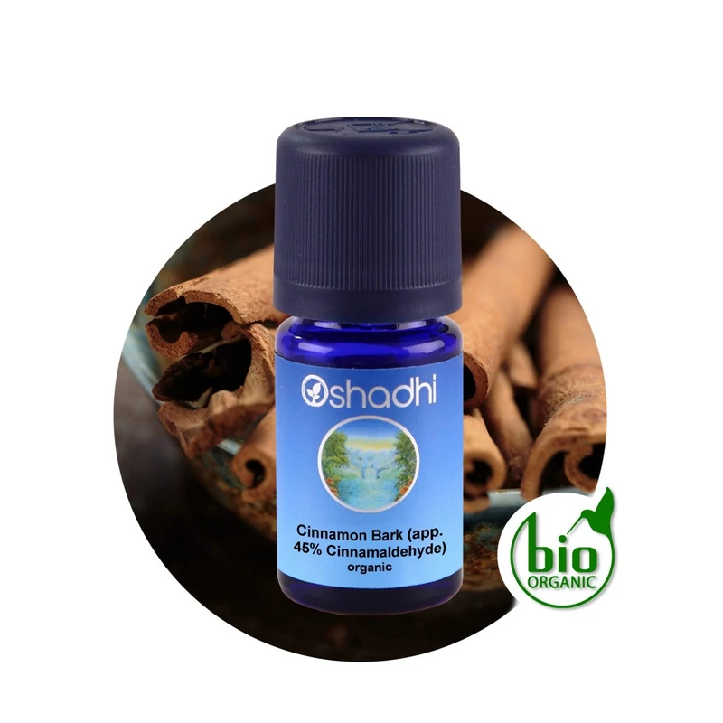 Fahéj bio / Cinnamomum verum - Oshadhi 5 ml