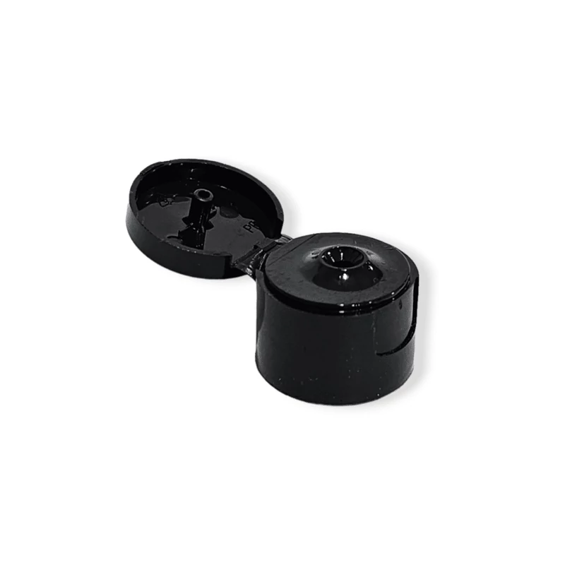 Flip top fekete kupak 24mm